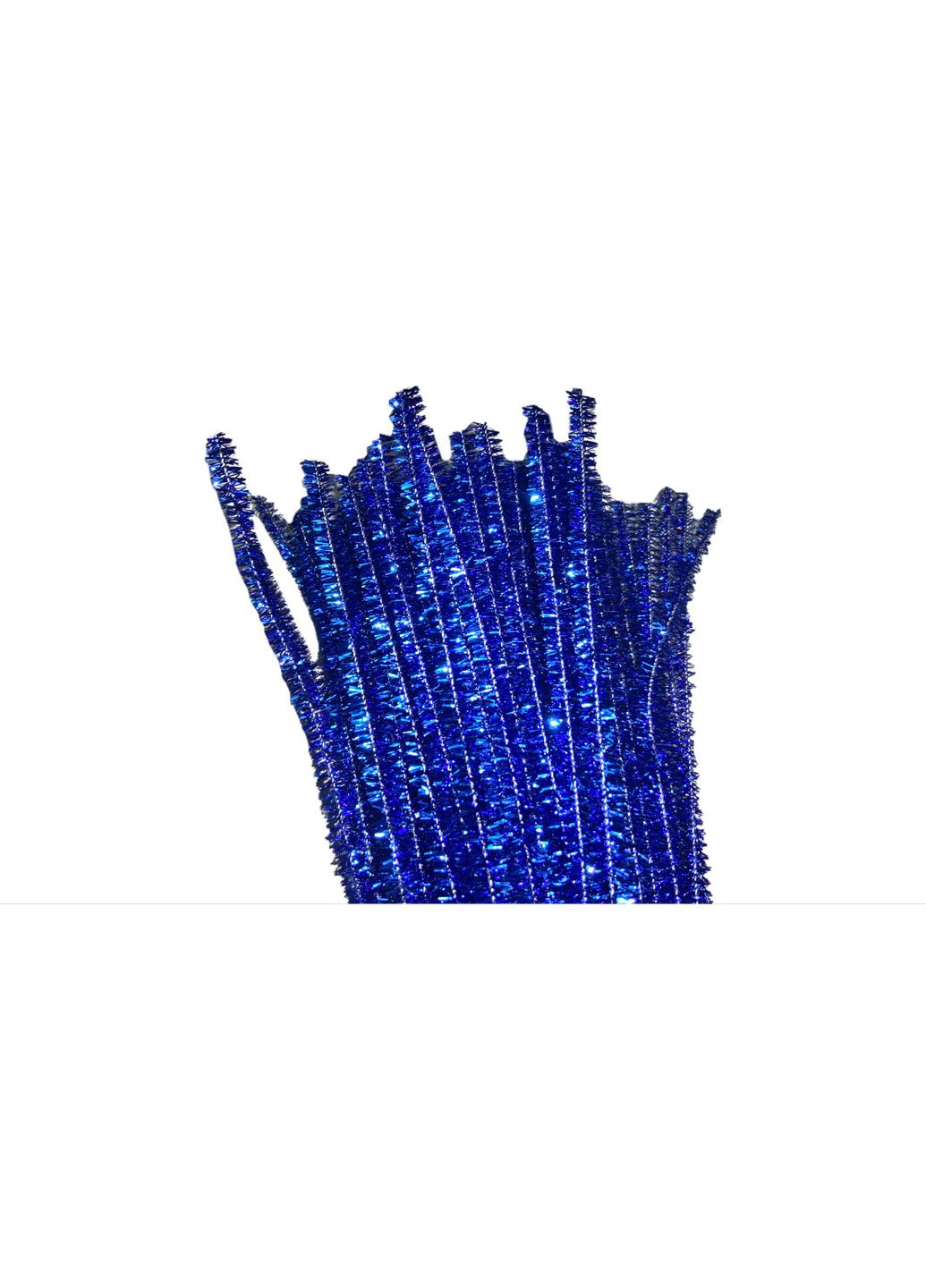 Синільний дріт шеніл 30см/7мм/0.8мм/100штук Синій FROM FACTORY VEZ (360895752)