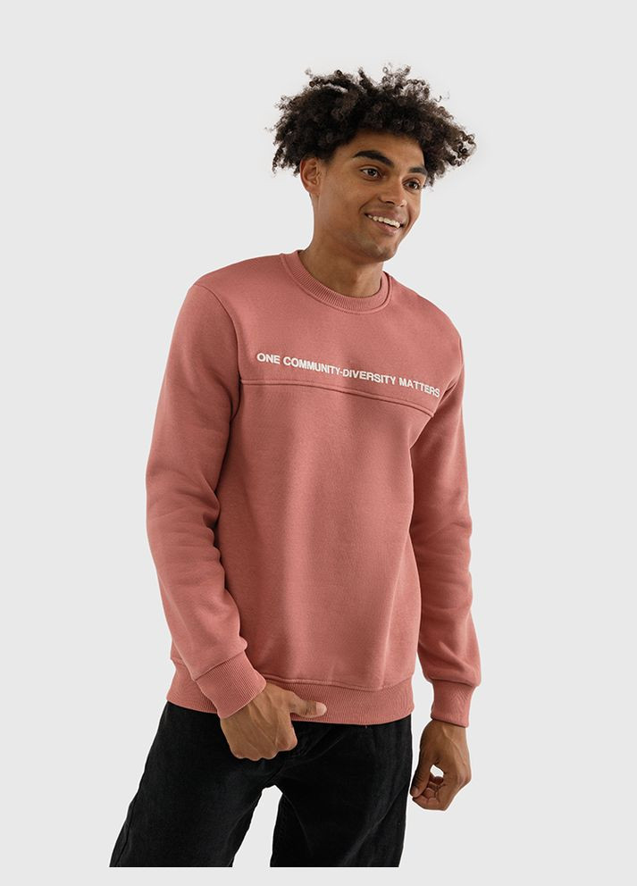 Коралловый свитшот мужской цвет коралловый цб-00227285 MyS (305696553)