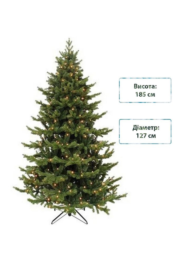 Новогодняя елка искусственная литая Sherwood deLuxe 185 см Зеленая 8712799343979 Triumph Tree (317304892)