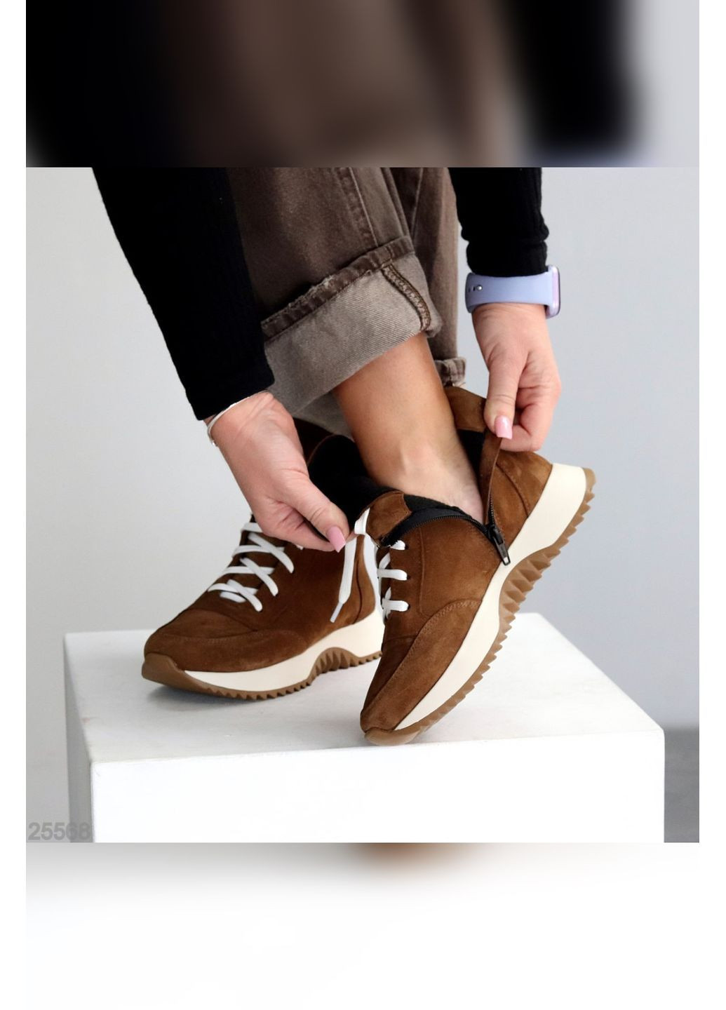 Натуральні жіночі черевики No Brand (367054781)