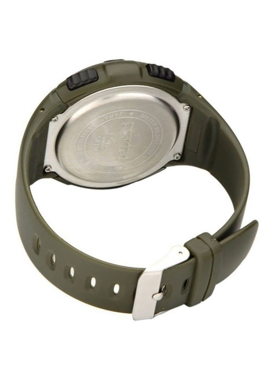 Мужские спортивные наручные часы 1405 Solar на солнечной батарее Зеленый Skmei (314483150)