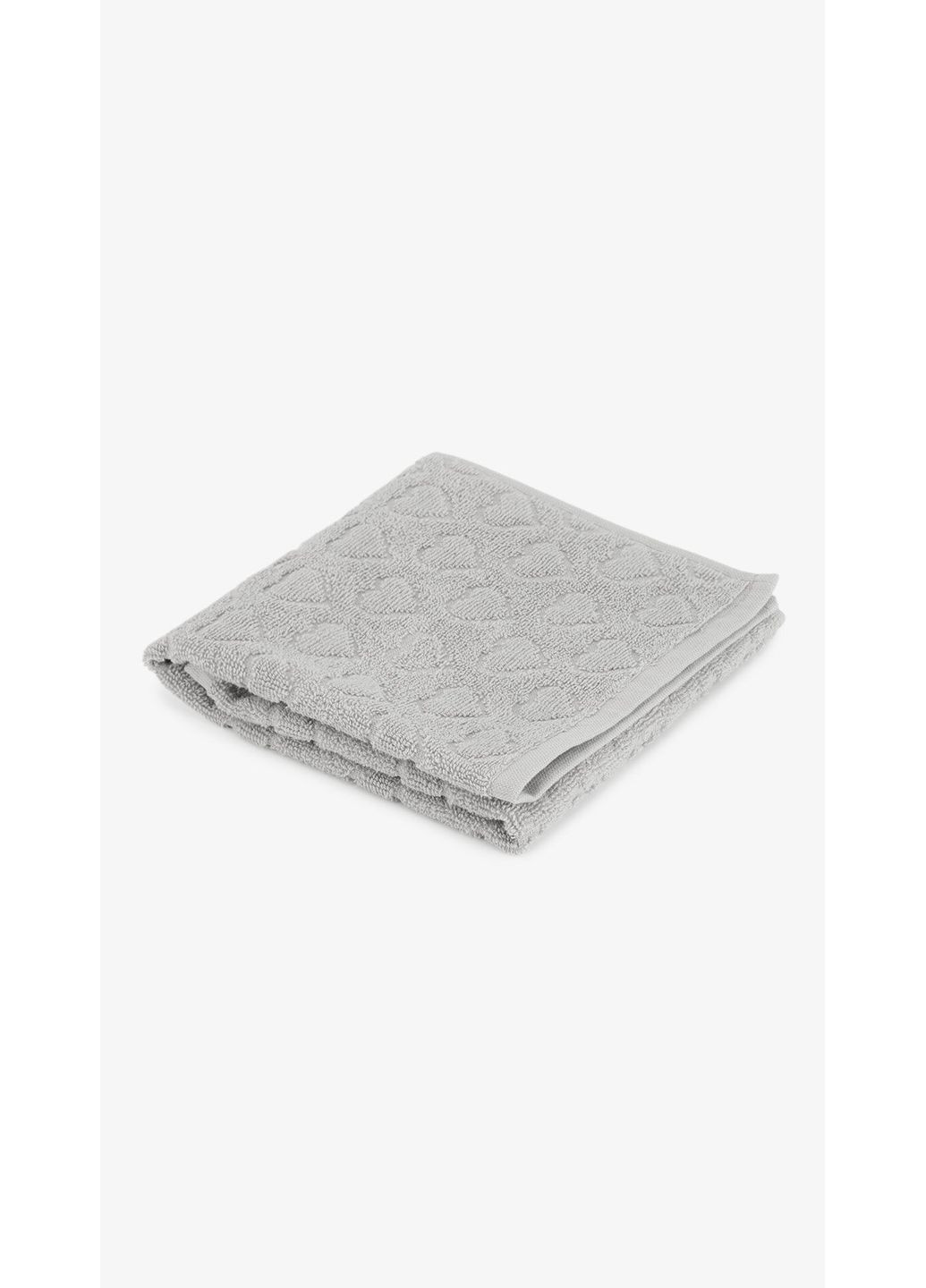 Рушник махровий 5970 KV shop (4820288228479) No Brand сірий