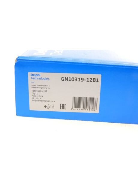 Котушка запалювання Citroen Berlingo/Peugeot Partner 1.6 00 GN10319-12B1 UA63 Delphi (366736505)
