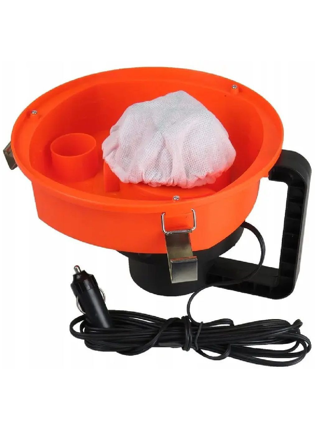 Портативний ручний автопилосос з насосом роботою від прикурювача насадками 4 штуки для чищення автомобіля 12V 155W (481581-Prob) Unbranded (363113327)