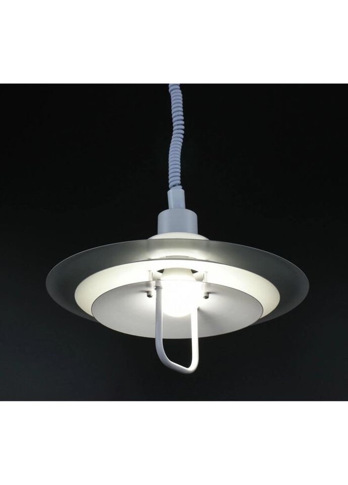 Люстра підвісна на 1 лампочку 27096 Білий 60-170х38х38 см. Sunnysky (335975105)