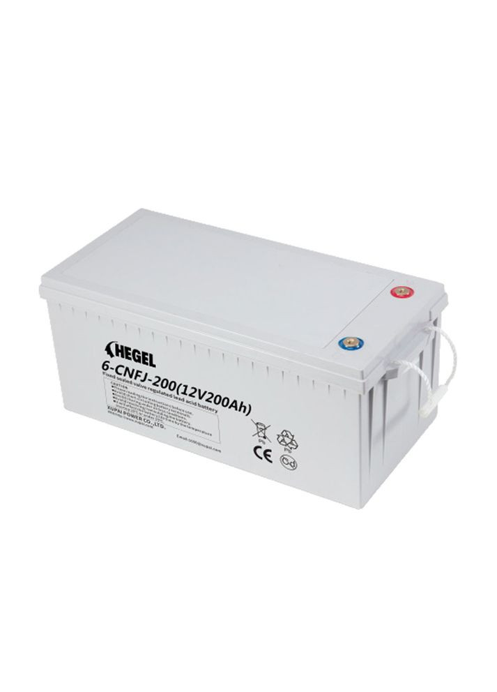 Акумуляторна батарея GEL 200-12 12V 200Ah (522 x 238 x 223mm), 57kg HEGEL (315435242)