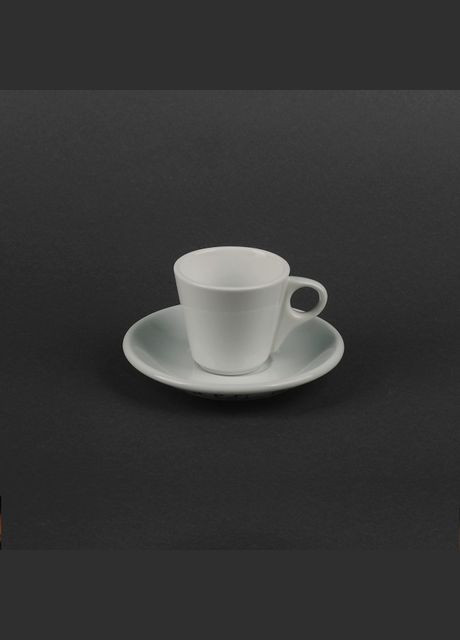 Набір кавовий 2 предмета чашка 90 мл і блюдце HR1306 Helios (273224954)