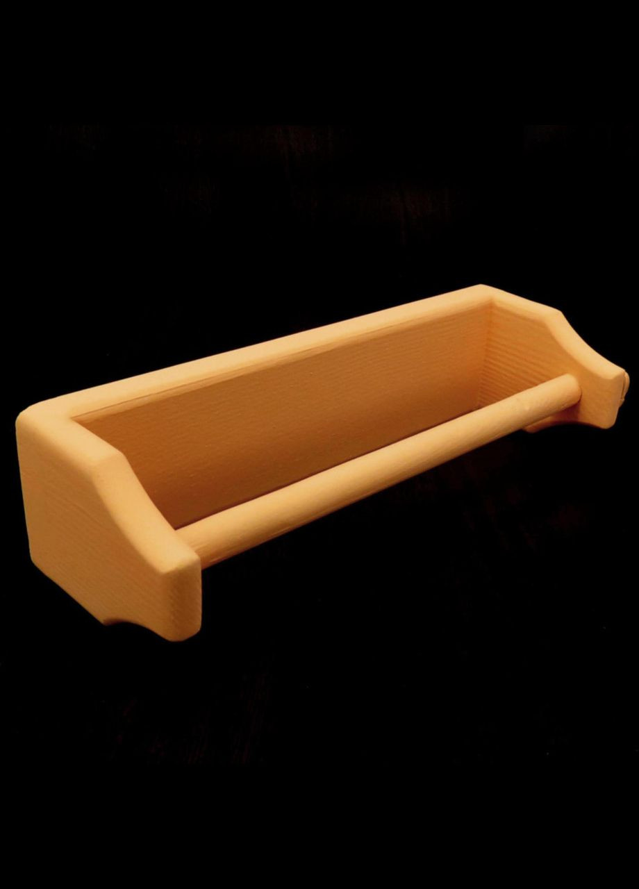 Держатель для бумажных полотенец из дерева Гурон грейпфрут (ДКП-000254) No Brand (327868614)