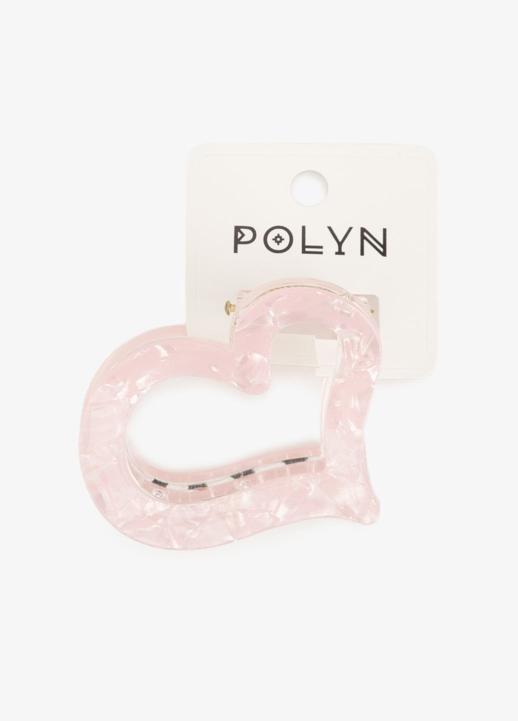 Заколка-краб женская T5-6 Розовый shop (2000999215643) Polin (366426505)