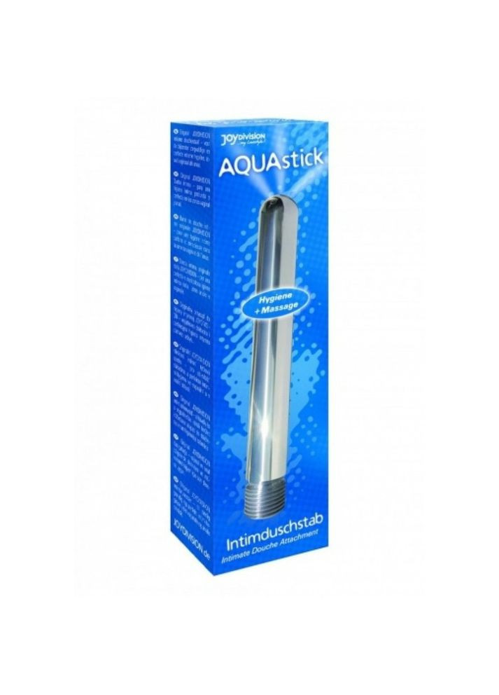 Анальний душ со шлангом Joy Division Aluminium Intimate Douche, стальной No Brand (303906511)