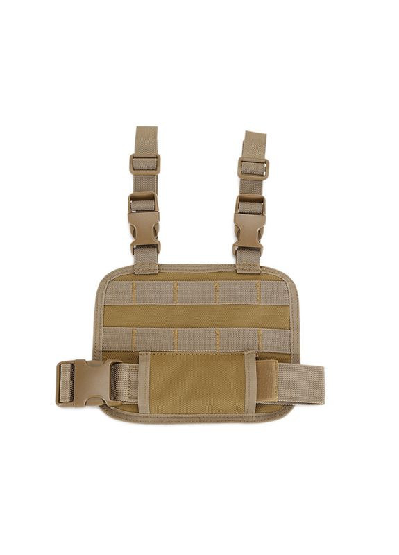 Тактична платформа 10416 MOLLE панель розвантаження на ногу койот No Brand (314455166)