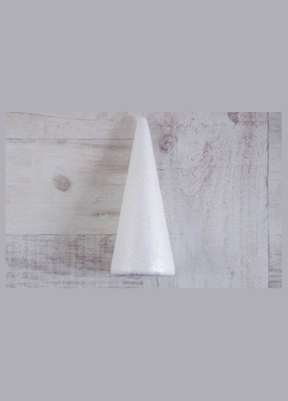 Пенопластовая заготовка Конус 740608 20 см белая Santi (336877248)