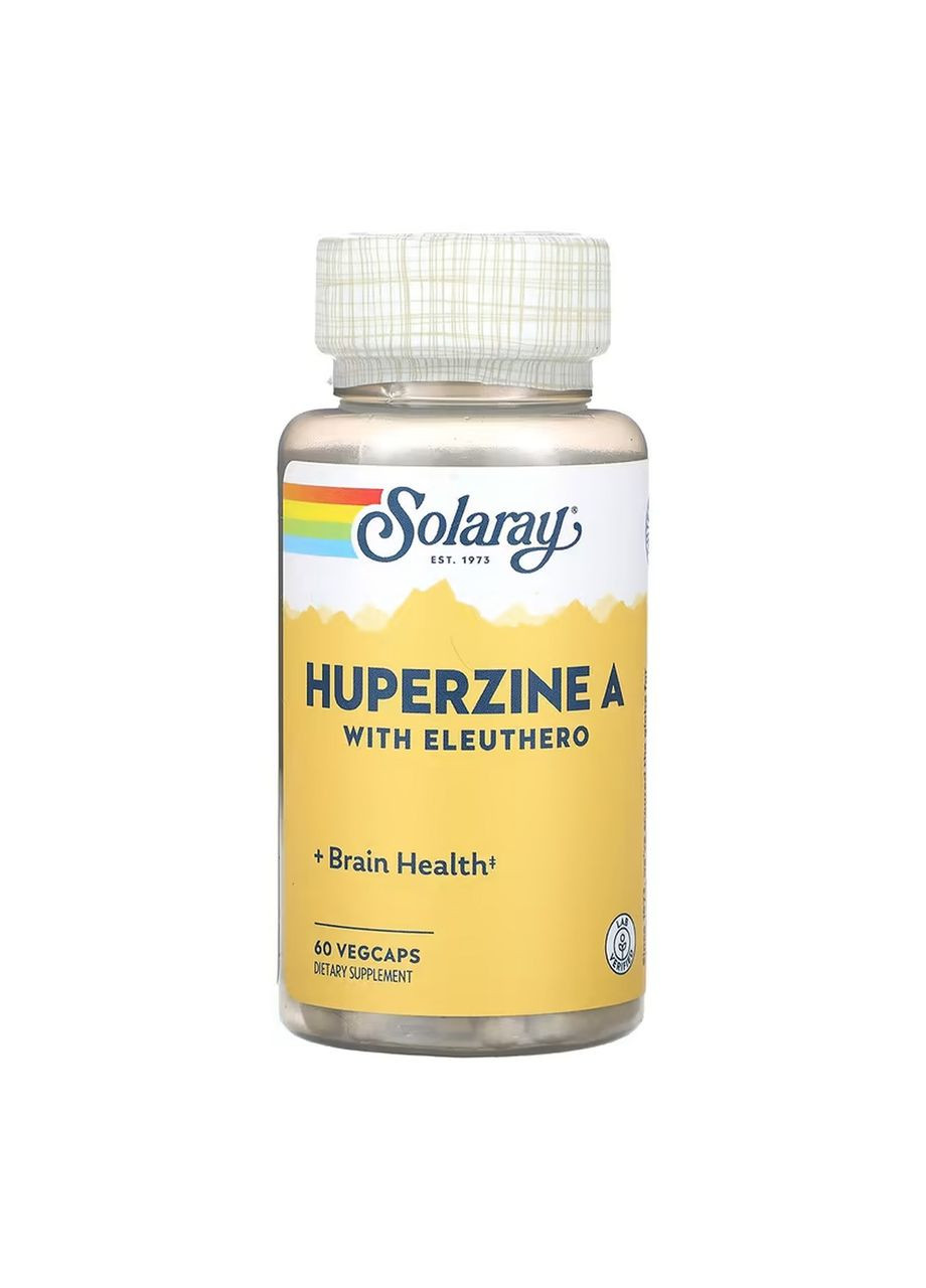 Huperzine A 50mcg - 60 vcaps Solaray (369400587)