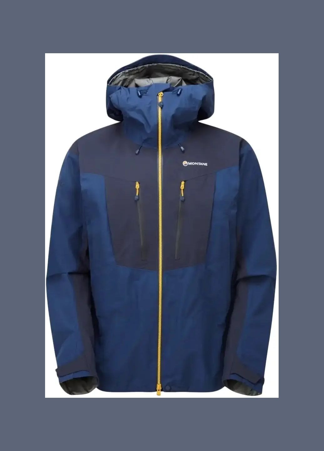 Синя демісезонна куртка ontane endurance pro jacket antarctic blue Montane