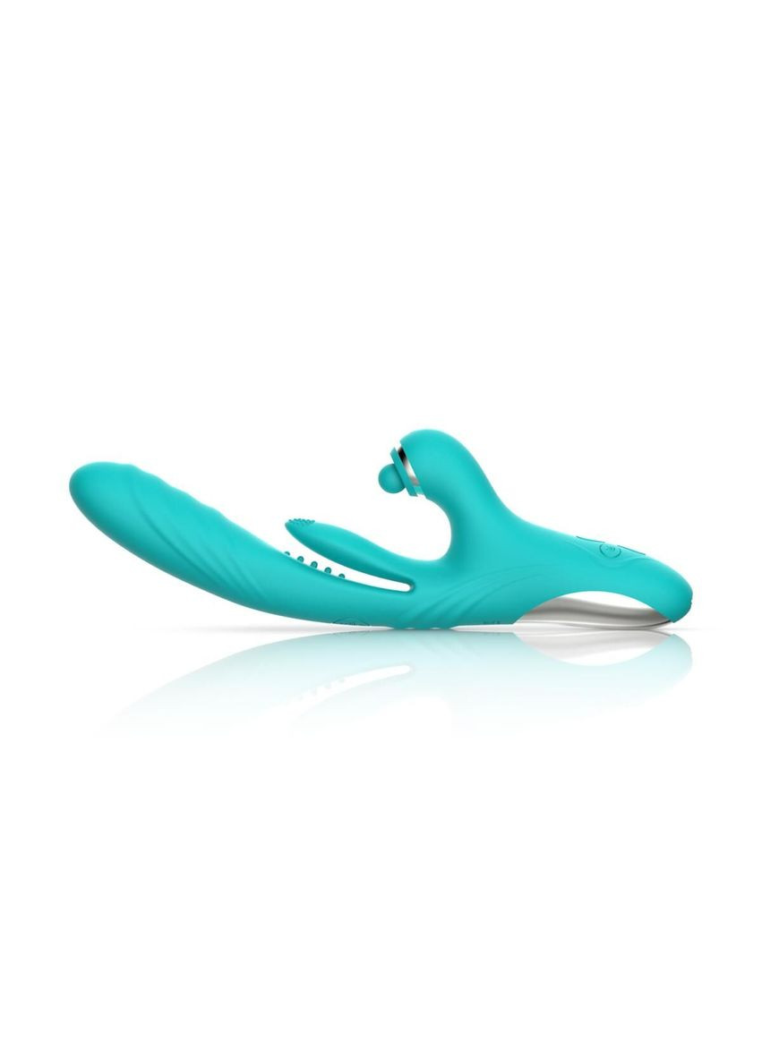 Вибратор-кролик Lisa Thrusting Rabbit Vibrator with G-Spot Stimulator Good Vibes Only (369609708)