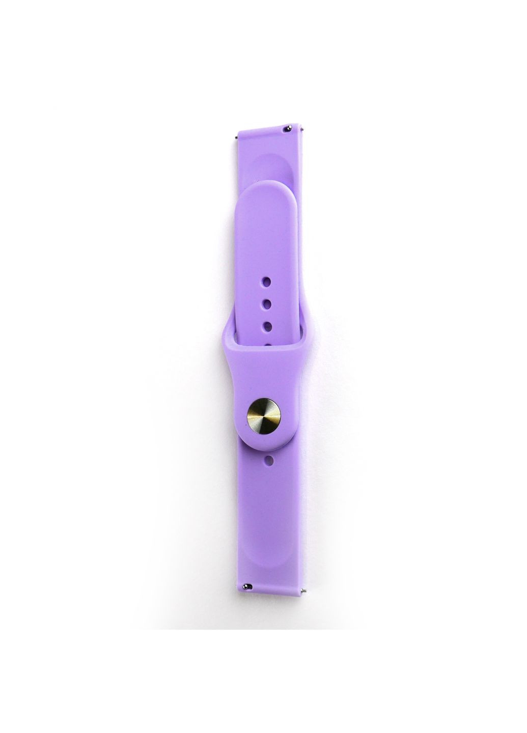 Ремінець Silicone 20 mm Watch Active / Galaxy S4 42 mm / Gear S2 / Xiaomi Amazfit Lilac Purple Smart Watch (297452558)