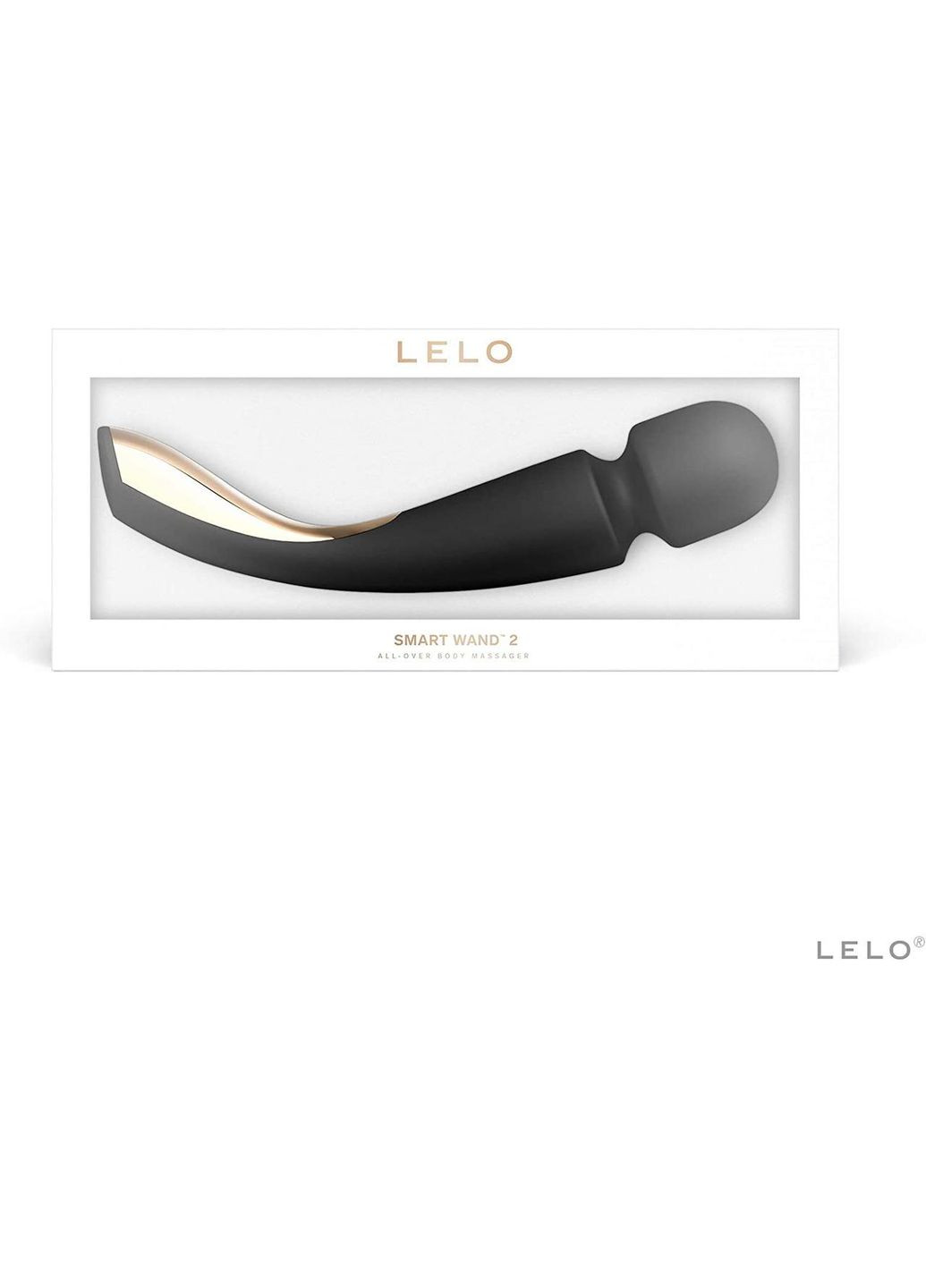 Вибромассор Smart Wand 2 Large Black INTERSHOP Lelo (341303880)
