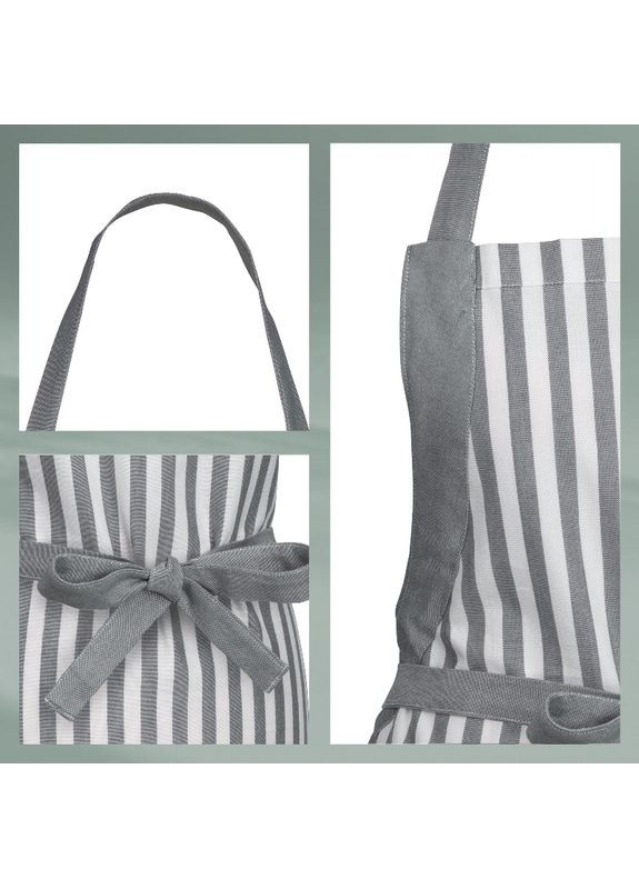 Фартук Caja 80х67см Темно-серый (12875) Kela (338378337)