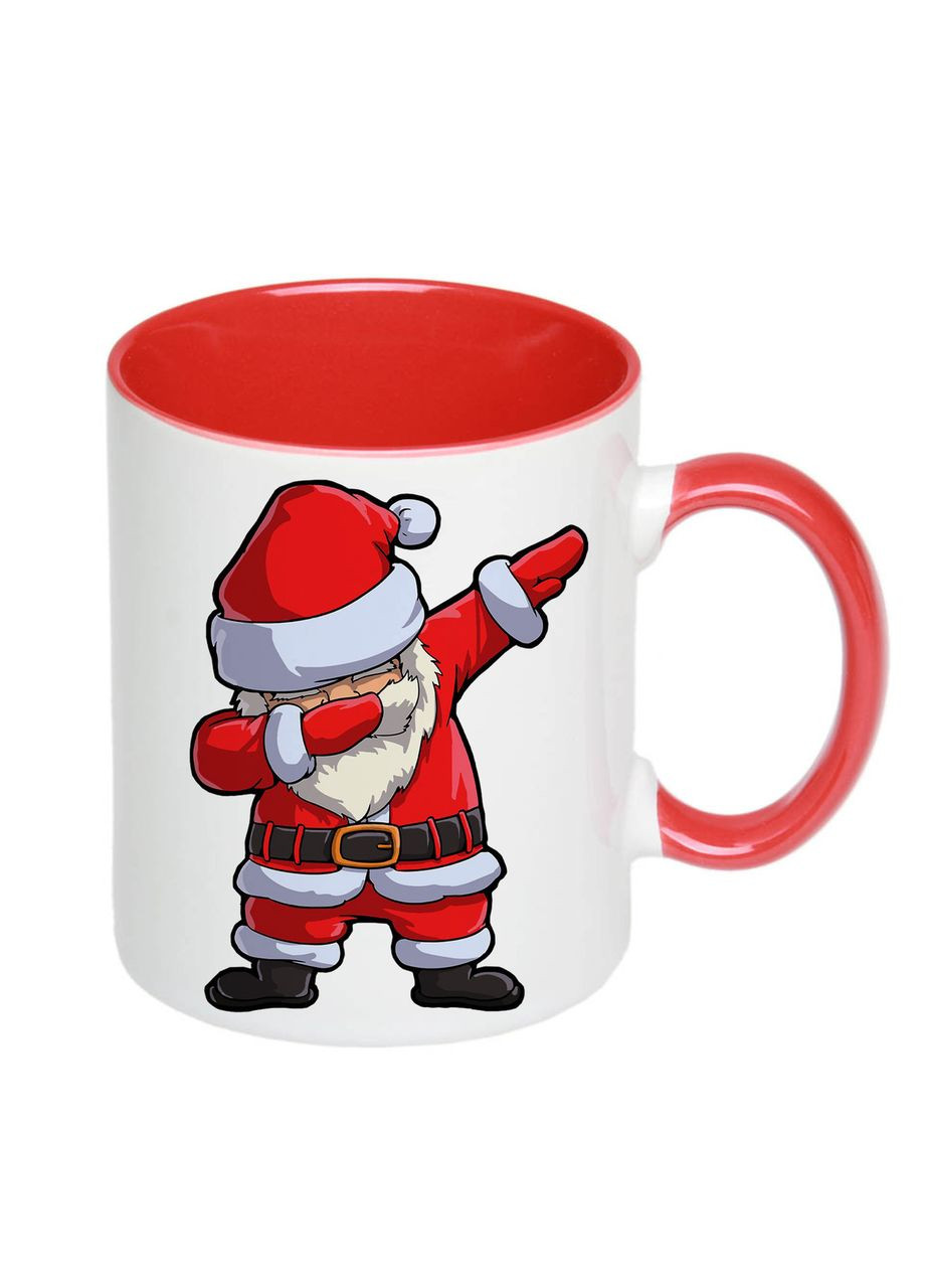 Чашка с принтом "Дед мороз деб" / Кружка новогодняя с Сантой 330мл ( ) (16608) No Brand (312487340)