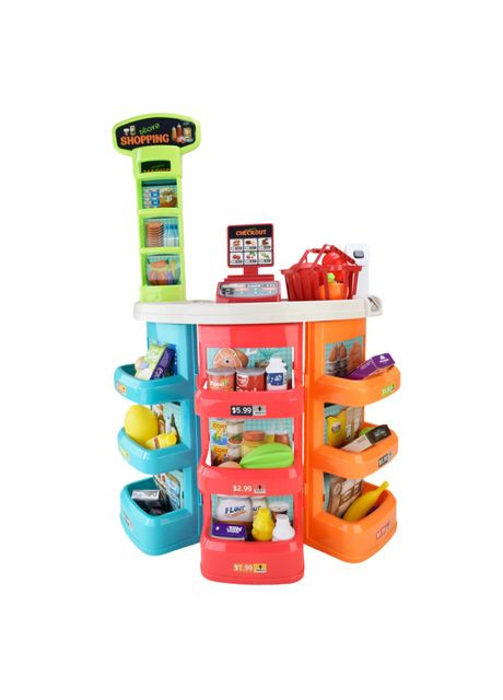 Ігровий набір Store Прилавок із касою та продуктами 45 предметів (922-192) MFC (364113473)