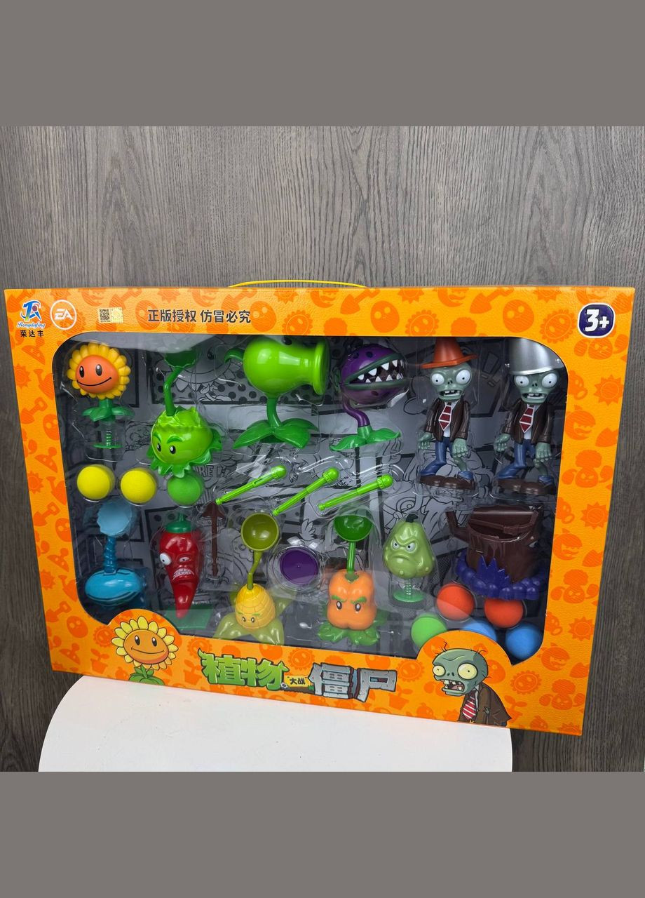 Дитячій набір фігурок Рослини проти Зомбі Plants vs Zombies фігурки іграшкові в коробці OEM (314984610)