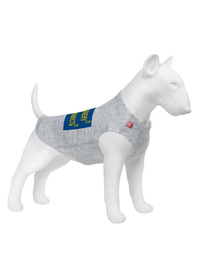Майка для собак Clothes рисунок "Смелость",, B 50-56 см, С 29-34 см WAUDOG (402472505)