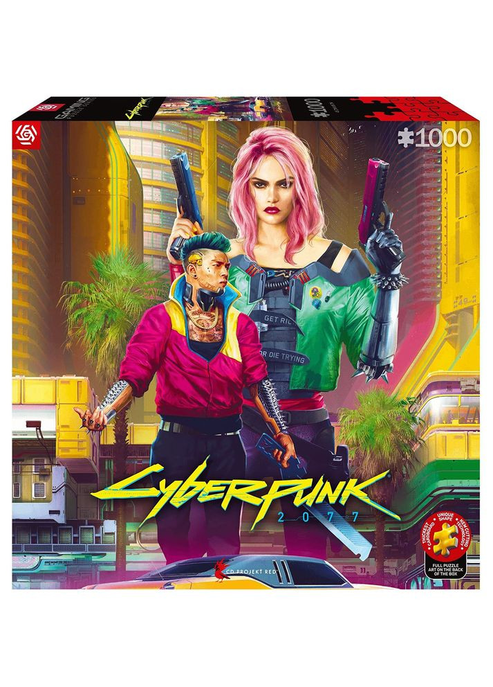 Пазлы Cyberpunk 2077 Kitsch Style 1000 эл. GoodLoot (348058206)