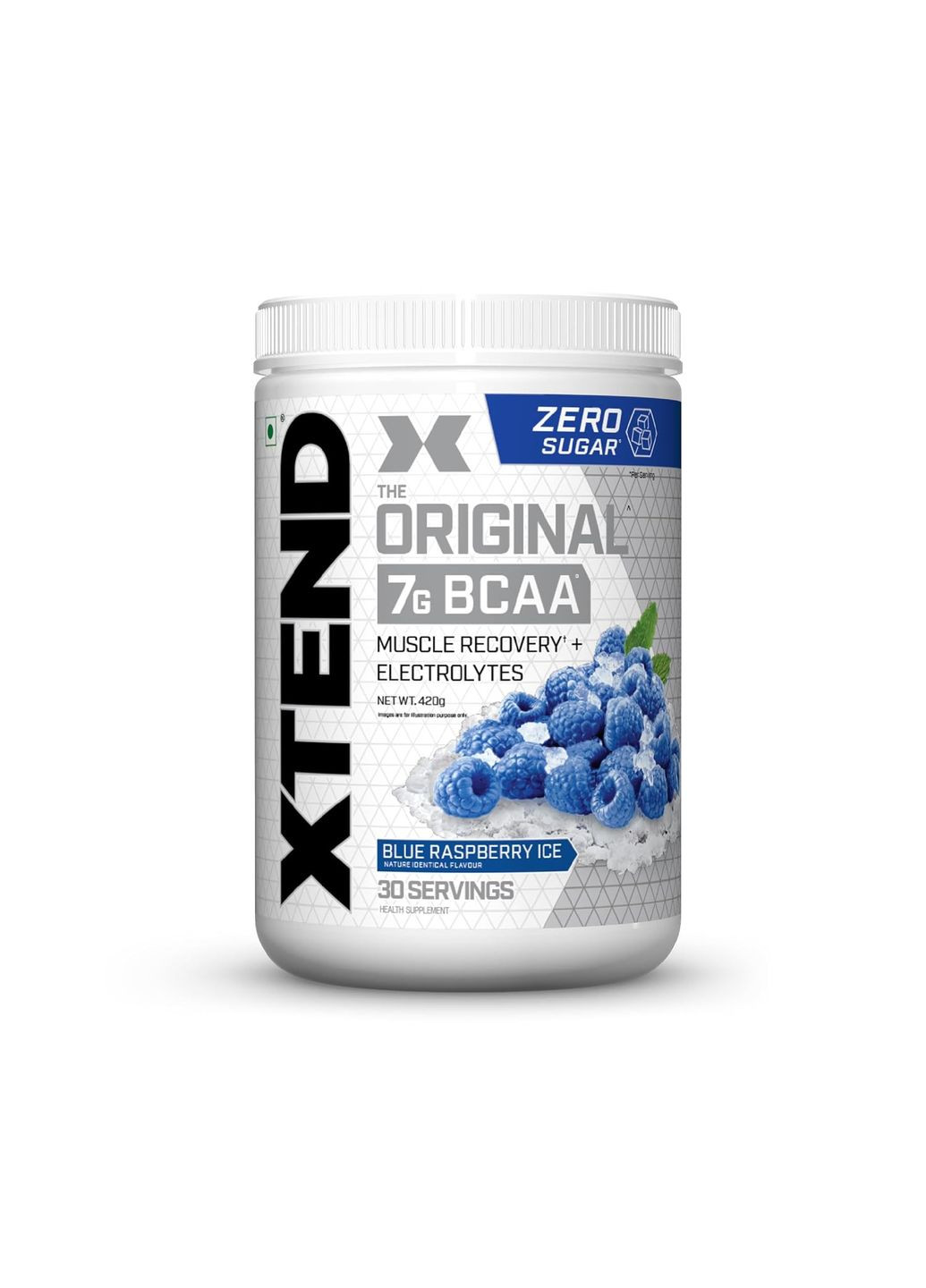 Амінокислотний комплекс Xtend Original BCAA 420 g (Blue Raspberry) EU Scivation (291848501)