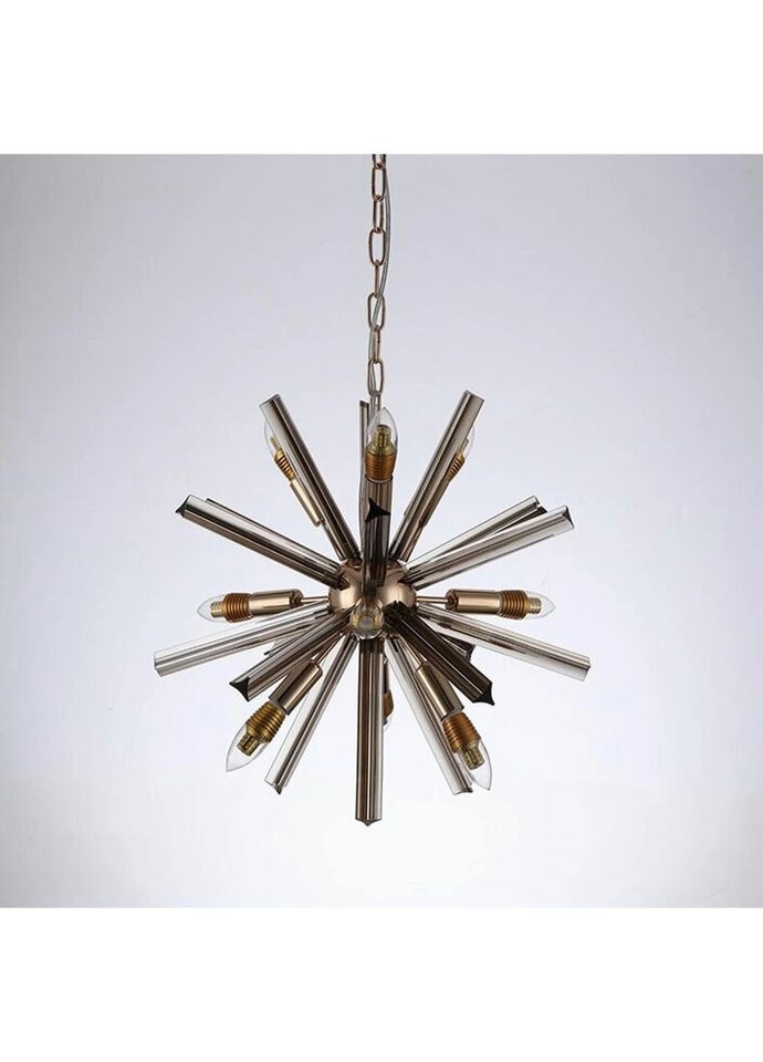 Люстра підвісна на 12 лампочок 26759 Хром 65-140х65х65 см. Sunnysky (335975159)