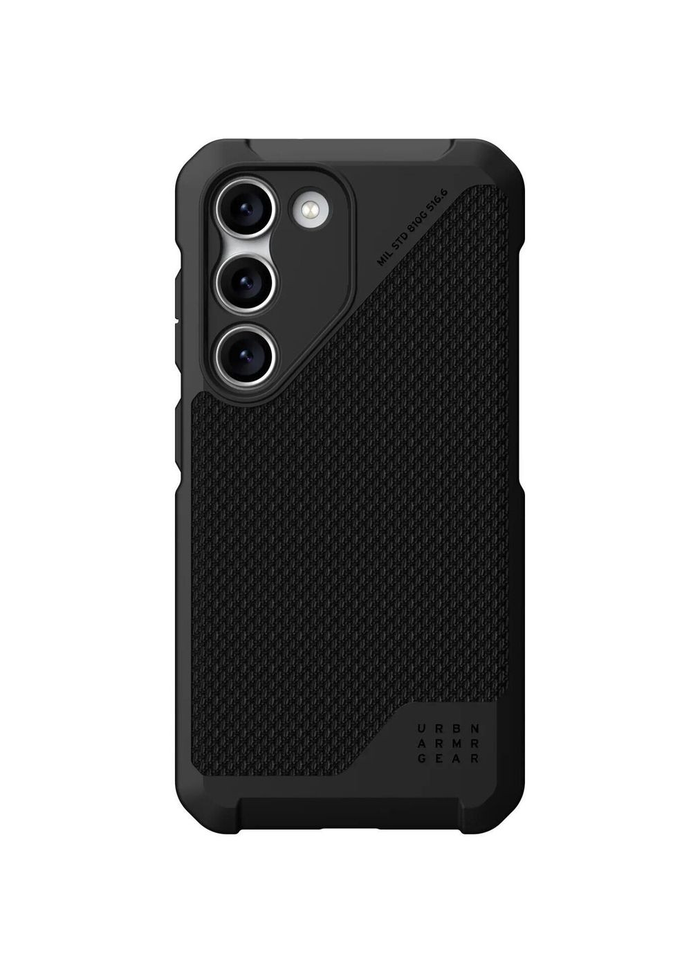 Чехол-накладка Metropolis LT Pro для Samsung Galaxy S23 SM-S911 Kevlar Black (214169113940) Urban Armor Gear (369723085)