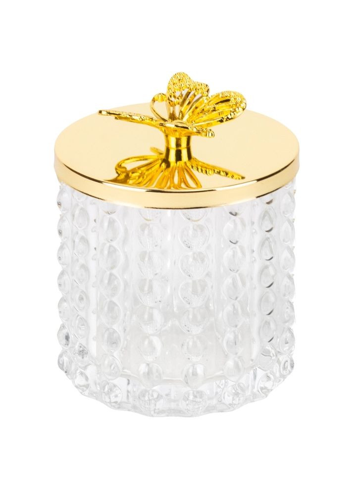 Ємність скриньки для зберігання Crystal 12 см 19157-030 скло Lefard (346152243)