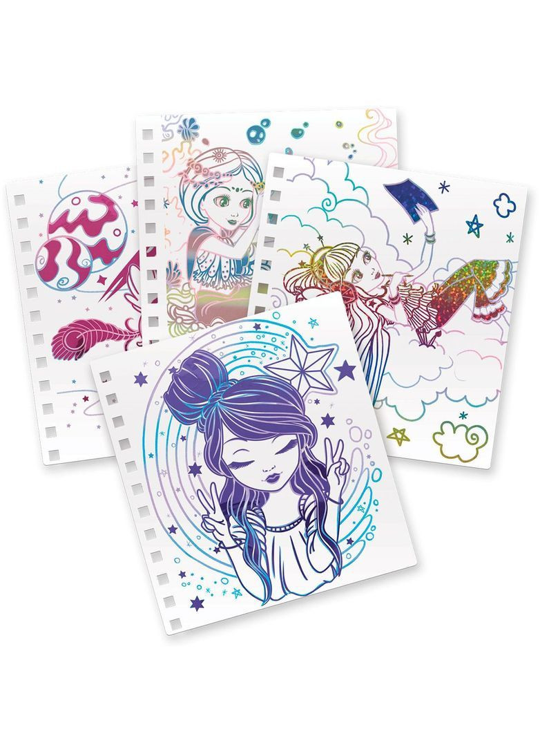 Набор для творчества Скетчбук: Фантазийное искусство из фольги () Nebulous Stars 11025 (372129411)