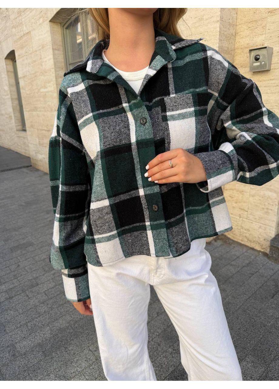 Жіноча сорочка в клітинку Україна (356679094)