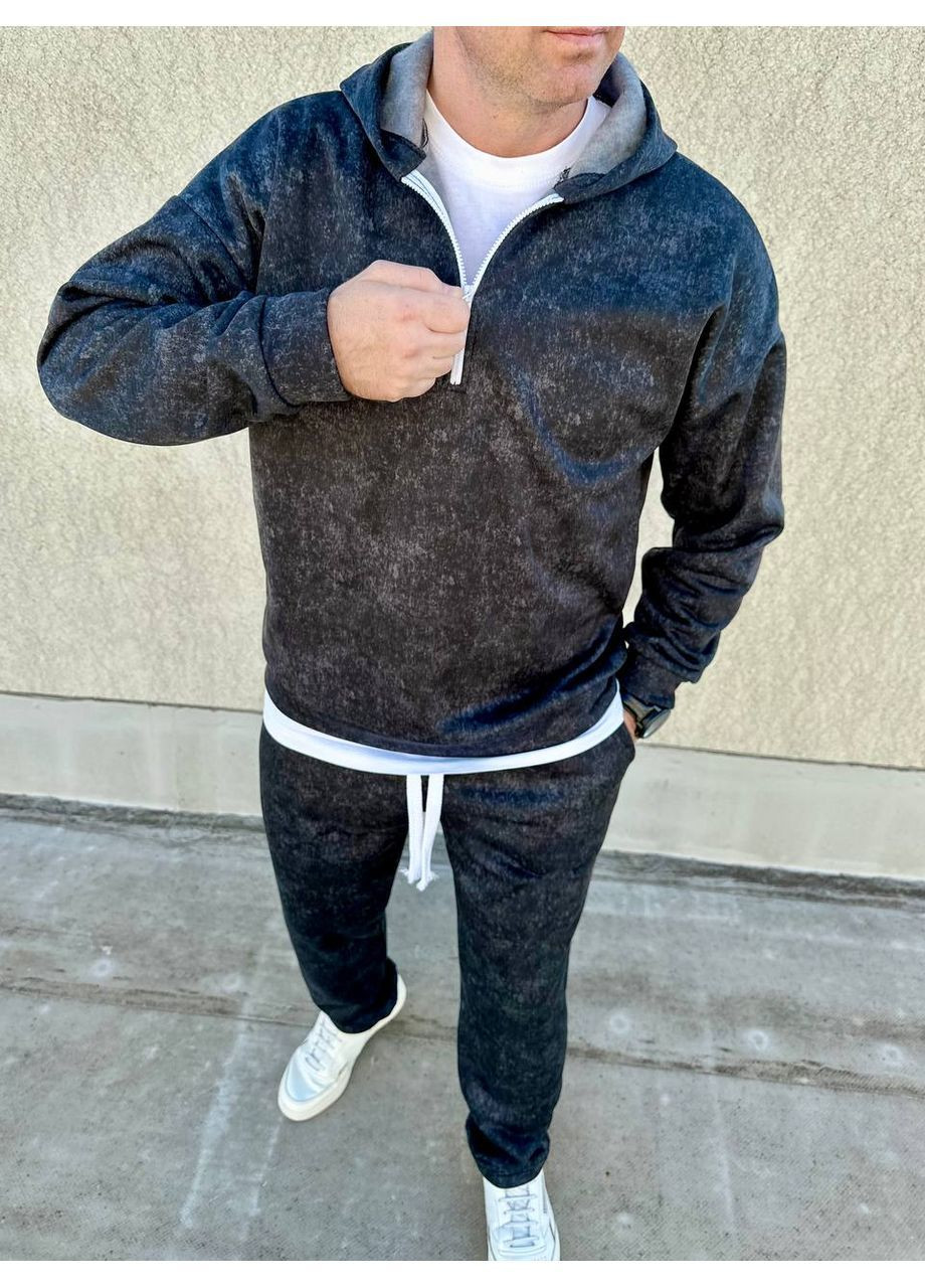 Мужской спортивный костюм на флисе No Brand (366469903)