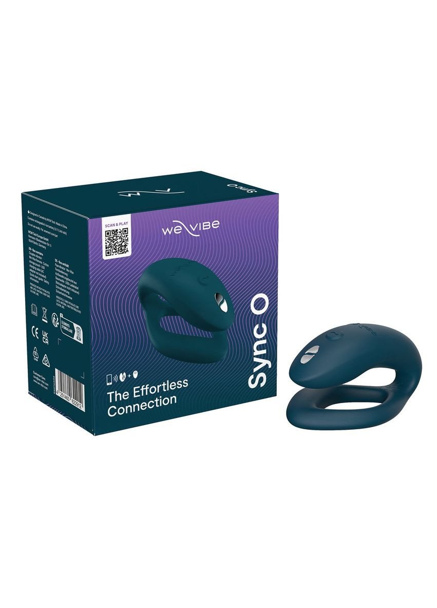 Парный Смарт-Вибратор SYNC O VELVET зеленый We-Vibe (306441496)