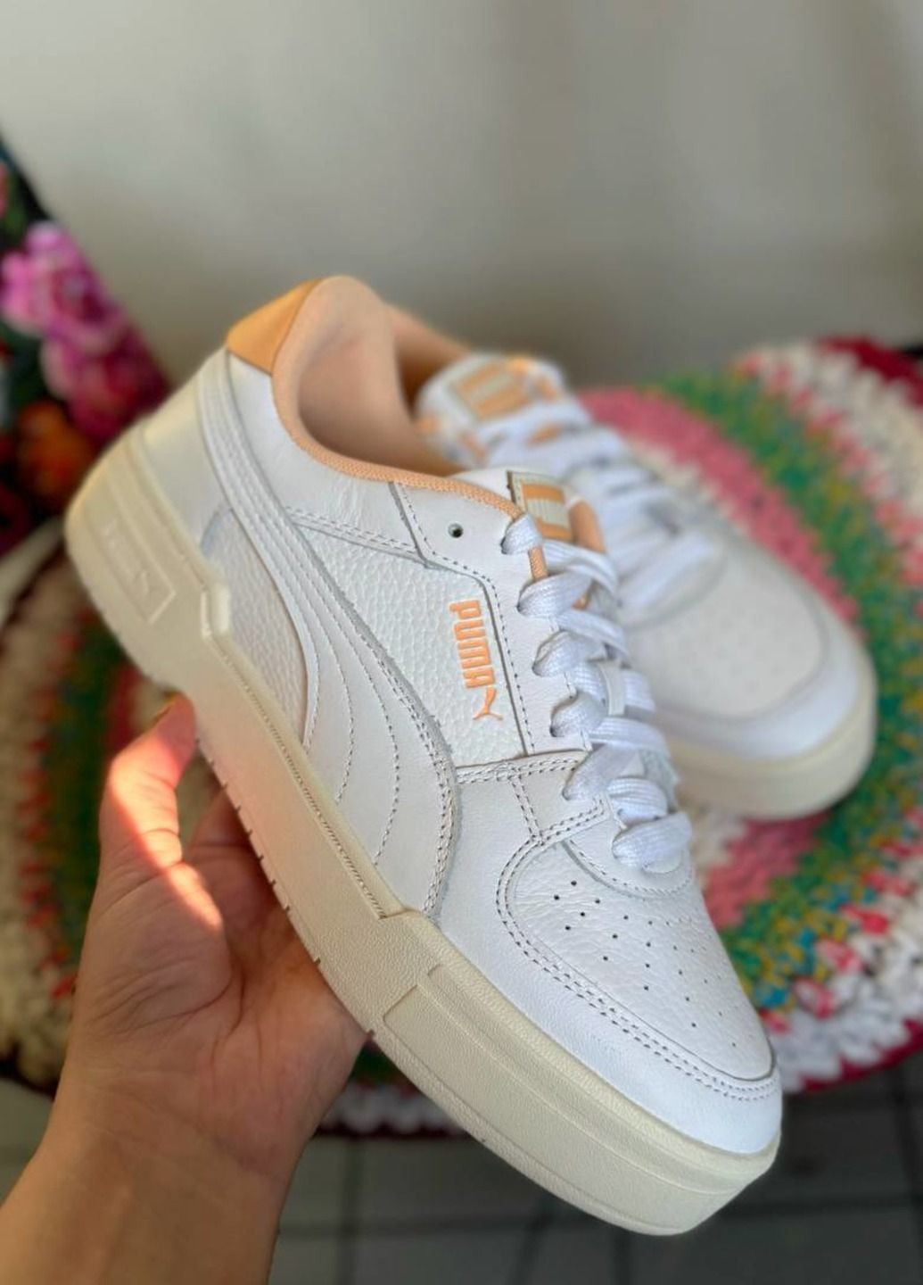 Білі всесезонні кросівки Puma CA PRO CLASSIC