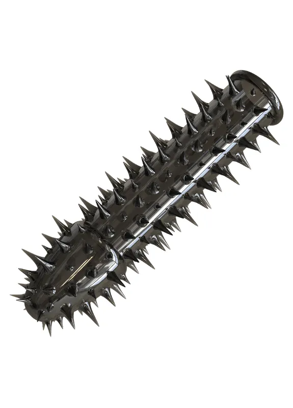 Стимулирующая насадка на член с шипами черная Screaming Thorn Wolf Braces BLACK Meleon (411142713)