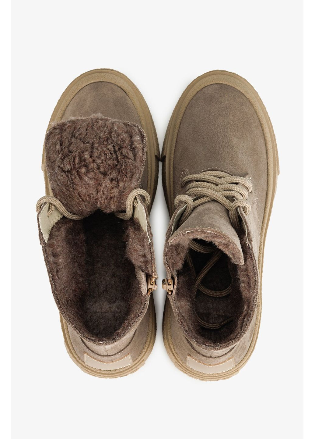 Зимние ботинки женские ho120-128-153 бежевый (2000990824691w) shop (2000990824691) Stepln