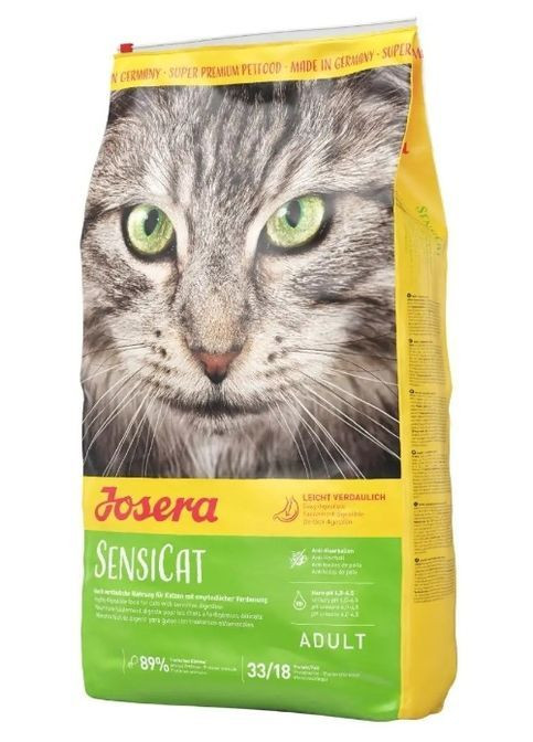 SensiCat для кошек с чувствительным пищеварением (33/18)10кг Josera (369929596)