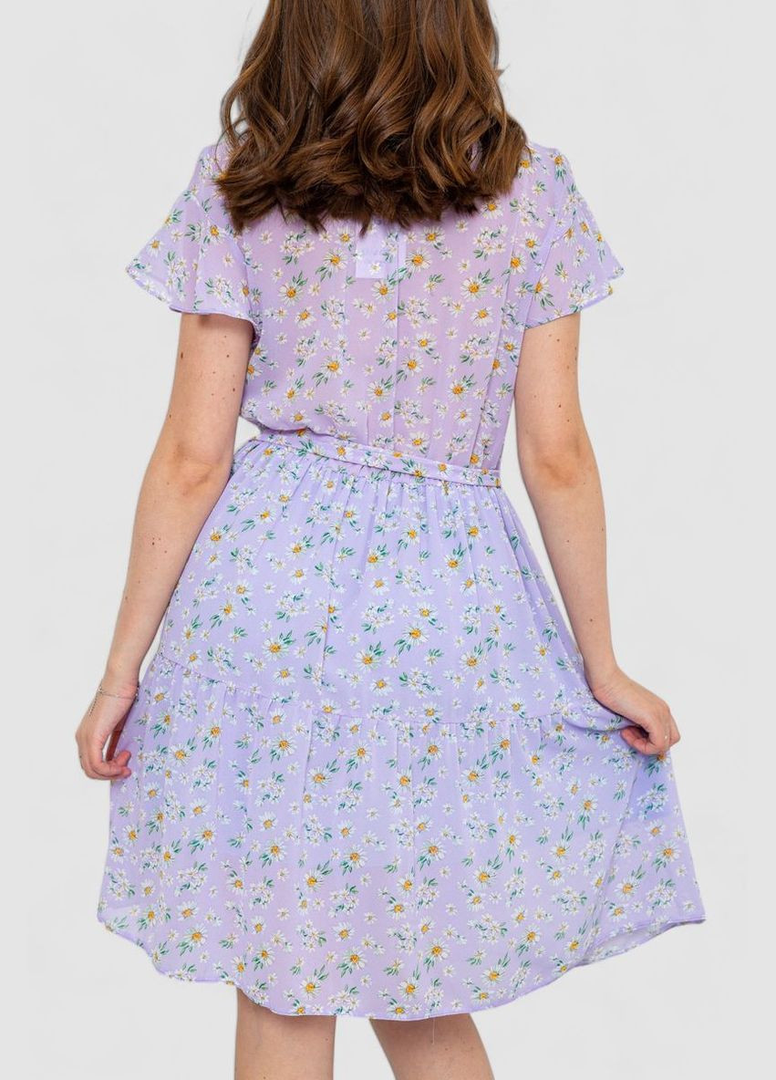 Бузкова сукня шифонова, колір оливковий, Ager
