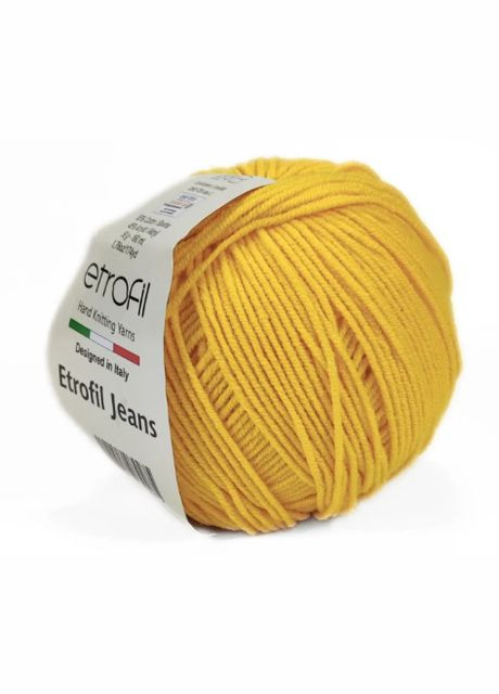 JEANS № 29 хлопок-акрил нитки пряжа для вязания Этрофил Etrofil (366394467)