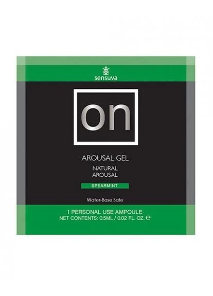 Пробник возбуждающего геля ON Arousal Gel for Her Spearmint (6 мл) 14396 Sensuva (392050560)