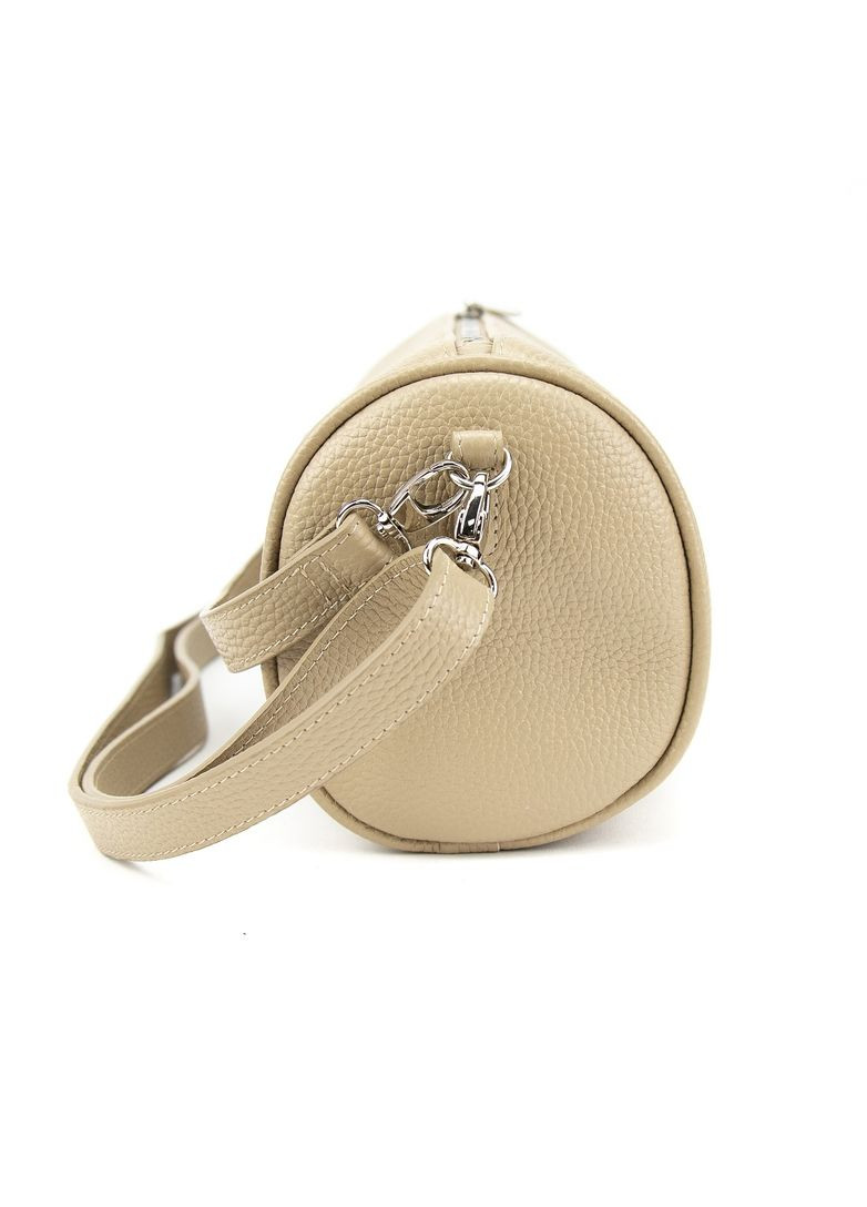 Сумка женская кроссбоде через плечо из натуральной кожи флотар в форме бочонка повседневная средняя RoyalBag CH-0777 (355485126)