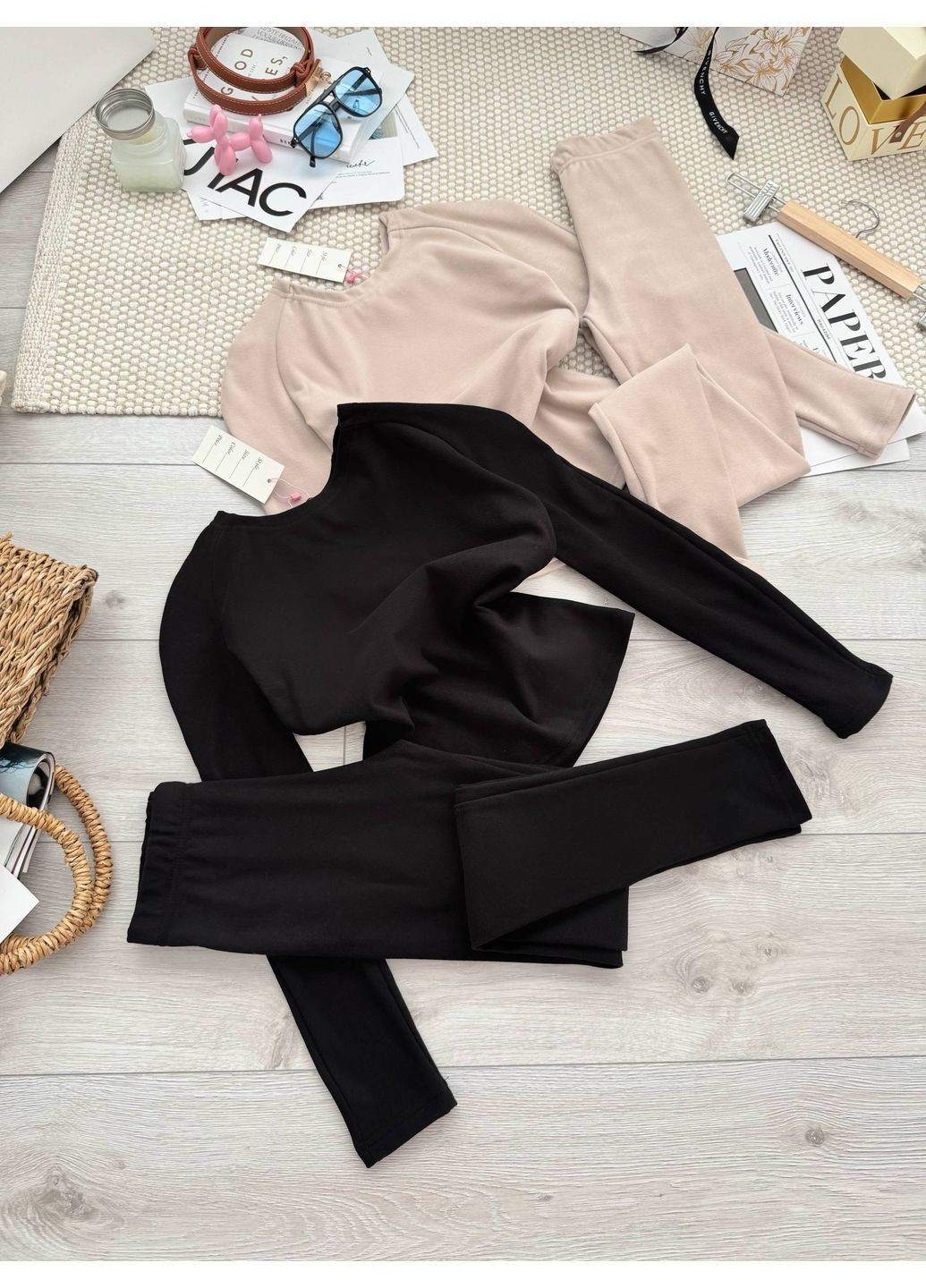 Термобелье В базовом черном и универсальном бежевом цвете Adelante (366407852)