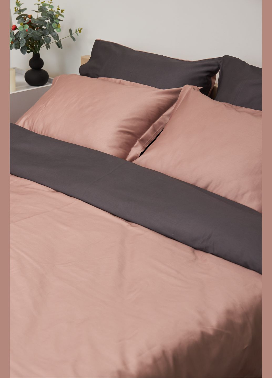 Комплект постельного белья двуспальный 175х210 наволочки 2х50х70 Satin Premium (MS-820000461) Moon&Star violet (284416295)