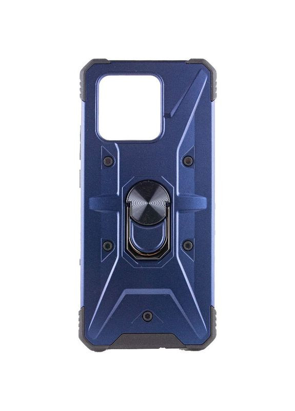 Ударостійкий чохол Pathfinder Ring для Xiaomi Redmi 10C / Poco C40 Navy No Brand (366832825)