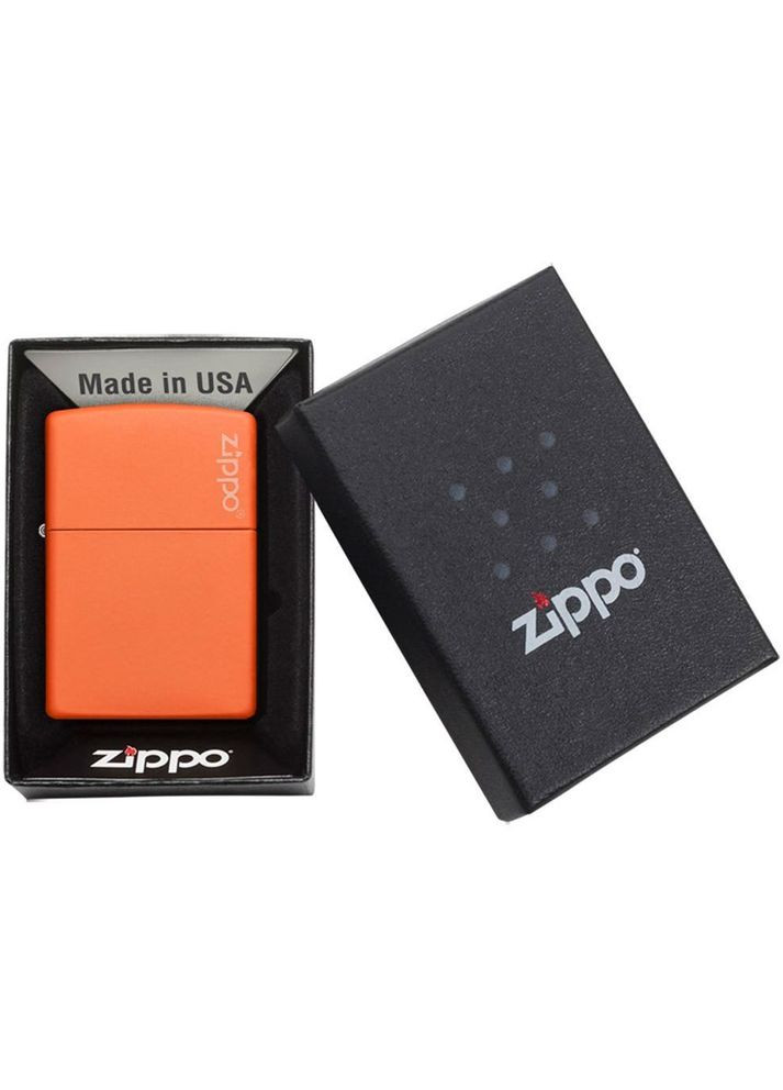 Запальничка Regular orange Logo 231 ZL Zippo (316615710)