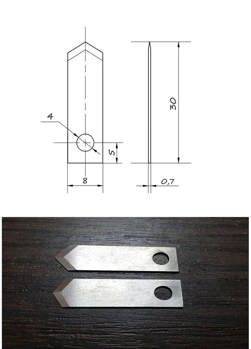 Різак роликовий для ПВХ, сендвіч панелей та акрилу з рейкою 1500 мм Декоинт (278289746)