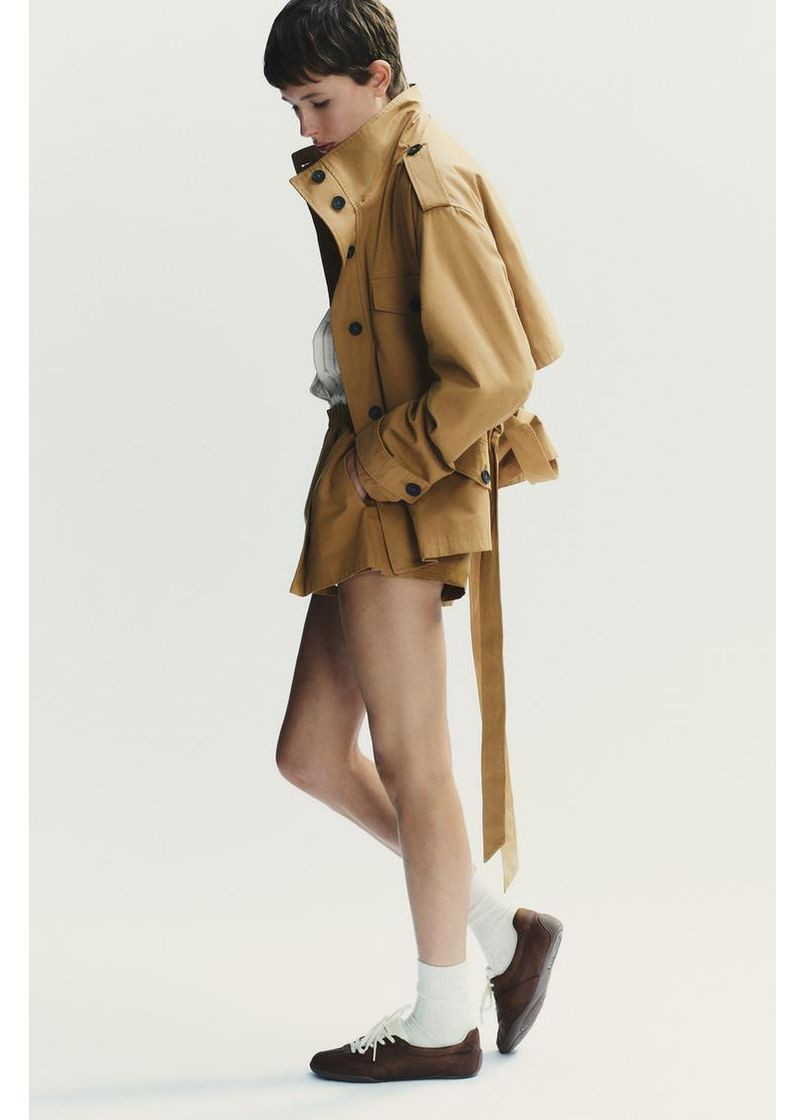 Короткая куртка - тренч Zara (364825586)