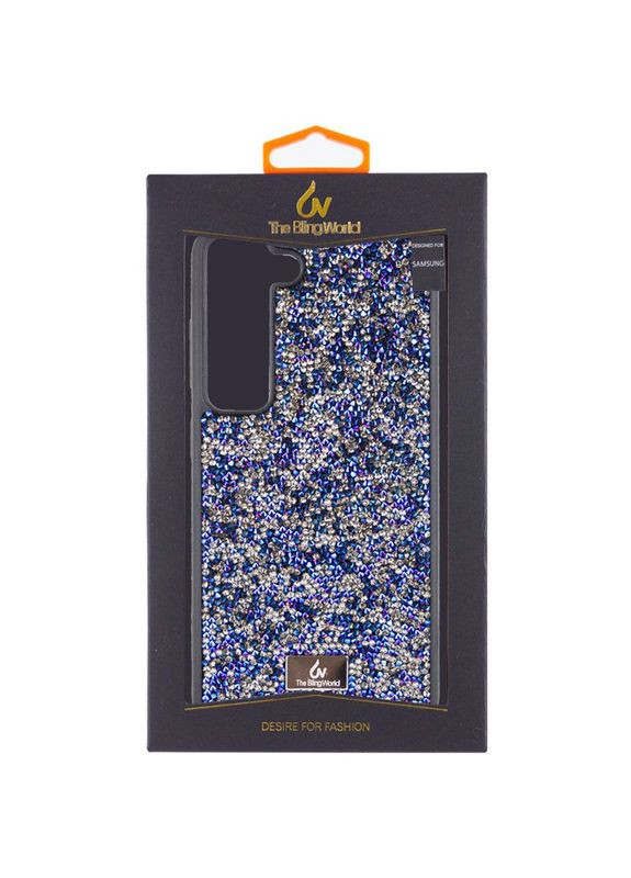 Чохол TPU Rock Diamond для Samsung Galaxy S23 Синій Bling World (369645825)